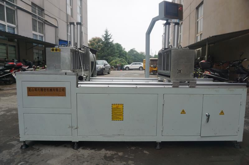 铝型材切割机DS-A500锯切汽车零部件，令蓝托金属满意